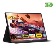 ZEUSLAP Prijenosni monitor P16 Ultra, 16", 1920 x 1200, 144 Hz, crni